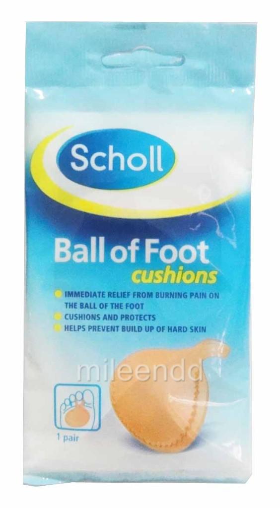 SCHOLL 1 PAIR OF BALL OF FOOT CUSHIONS RELIEF BURNING PAIN eBay
