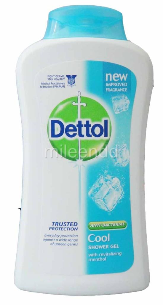 DETTOL 1X 250ML ANTI BACTERIAL COOL SHOWER GEL WITH REVITALIZING