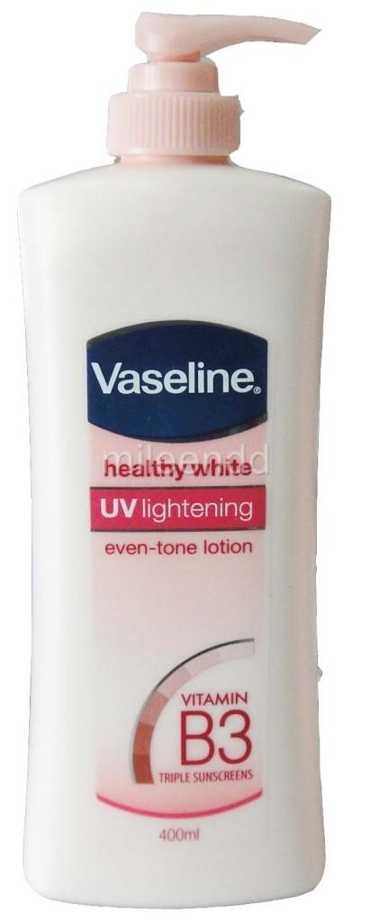 VASELINE 1X 400ML HEALTHY WHITE UV LIGHTENING EVEN-TONE BODY LOTION VITAMIN B3 - Picture 1 of 1