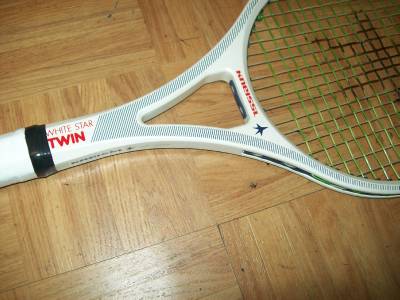 Kneissl White Star Twin Graphite Rare 4 3/8 grip Tennis Racquet