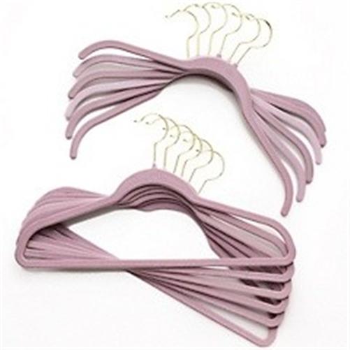 Joy Mangano Huggable Hangers 66pc Pant/Shirt/Blouse Hangers, Clips