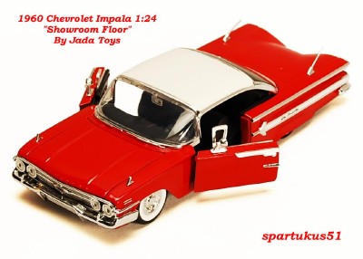 1960 SHOWROOM FLOOR IMPALA DIECAST CAR 1:24 NEW MIB