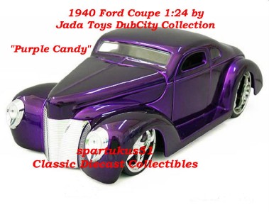 1940 FORD "STREET ROD" COUPE BY JADA 1:24 NEW MIB