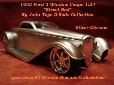 1932 FORD 3 WINDOW COUPE STREET ROD 1:24 MIB