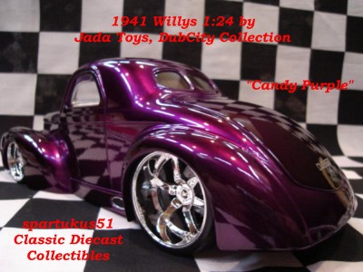 1941 WILLYS COUPE STREET ROD BY JADA 1:24 NEW MIB