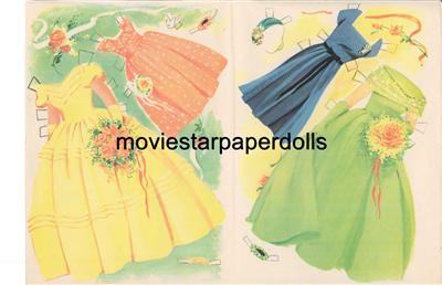 Wedding Paper on Vintage Wedding Dolls Paper Doll Laser Repro Freeshw2   Ebay