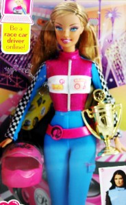 barbie race car driver