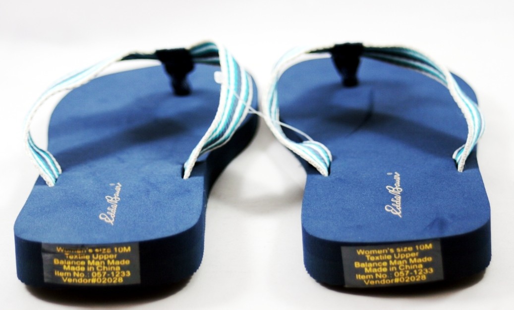 Details about EDDIE BAUER Women's Flip-flops Sandals Authentic Soft