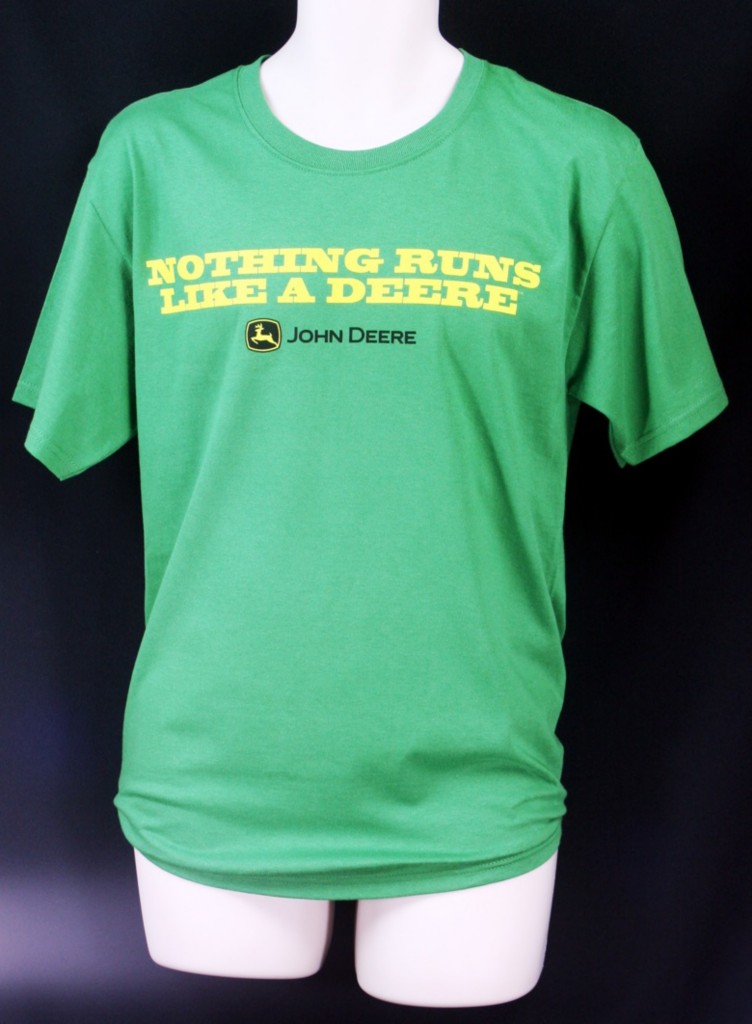 nothing runs like a deere t shirt
