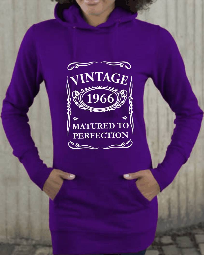 vintage  matd to perfection funny longline