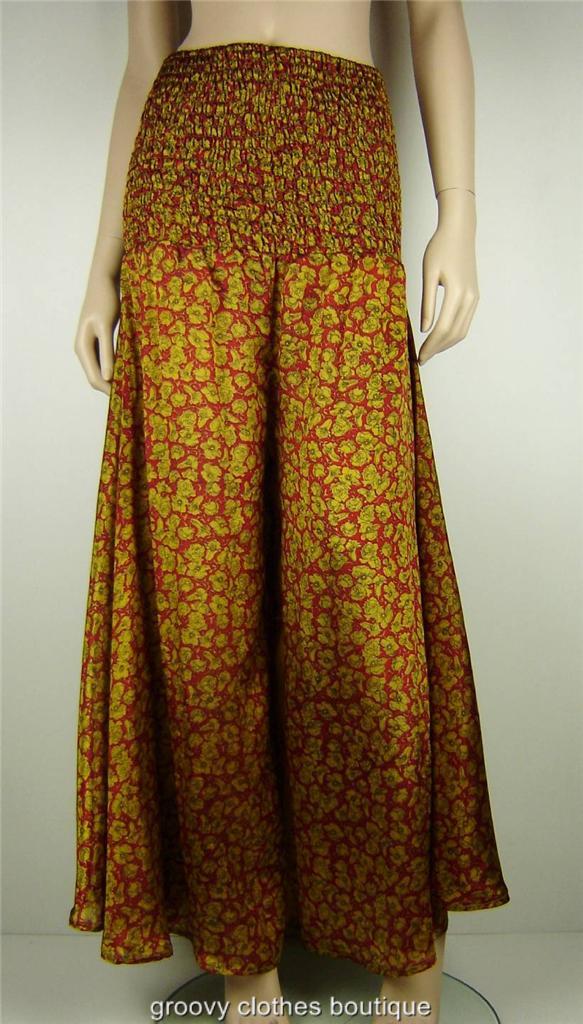raw silk palazzo pants