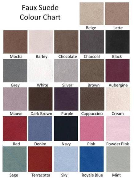 Leather Colour Chart