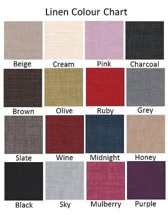 Linen Colour Chart