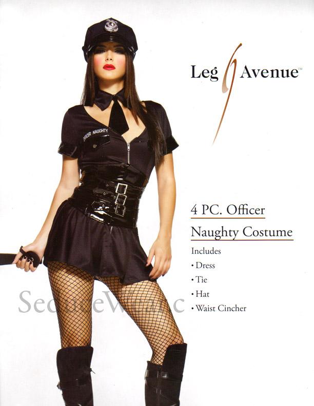 Naughty Police Stripper Cop Adult Halloween Costume New Ebay 5166
