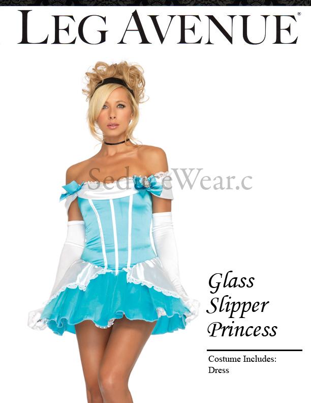 Sexy Womens Princess Cinderella Glass Slipper Cinderella Adult Halloween Costume Ebay 