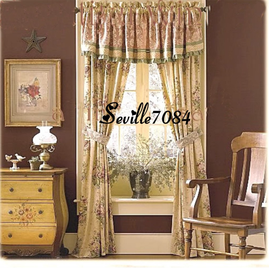 8p KING Antique Rose Comforter SetTanBurgundy RoseNU eBay