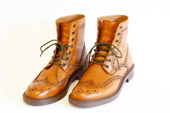 windsor smith guild tan boot