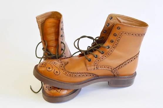 windsor smith guild tan boot