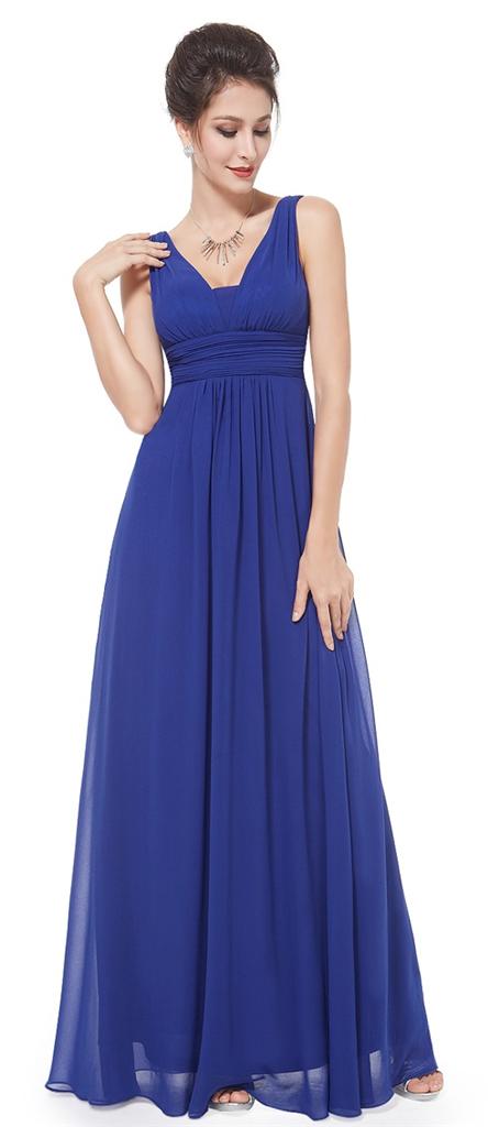 cobalt evening gown