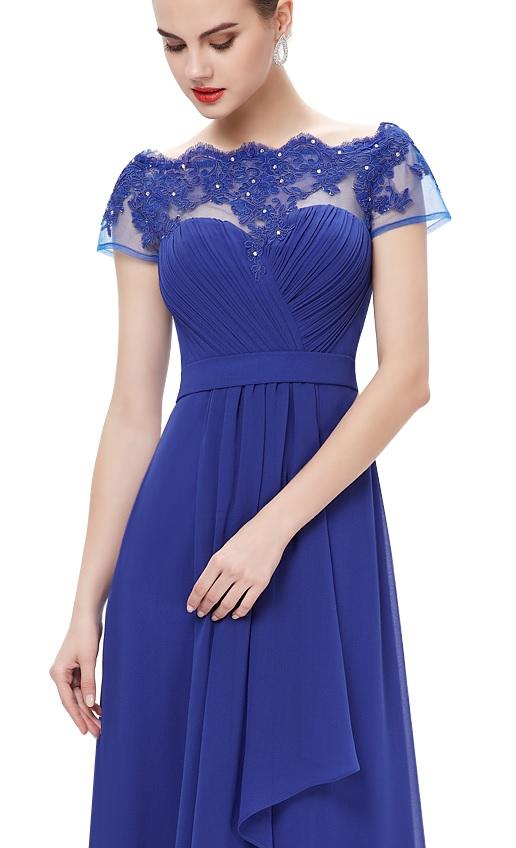 cobalt blue lace
