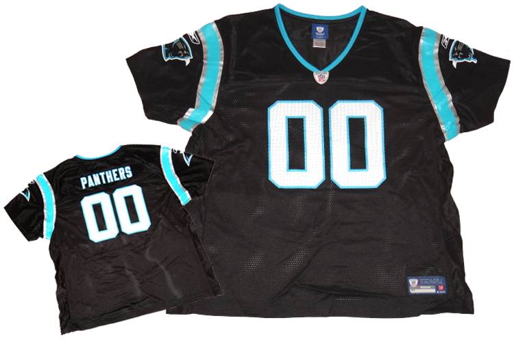 Carolina Panthers #00 NFL Reebok Onfield Replica Home Jersey Womens Size 3XL 4XL | eBay