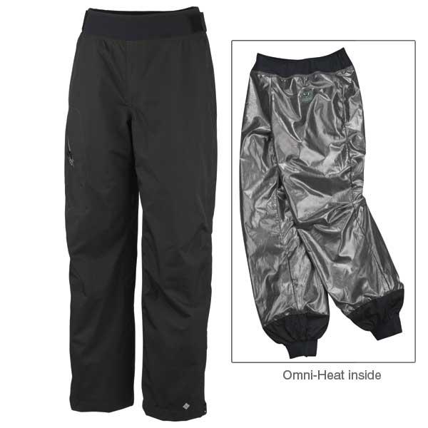 Columbia Mens Splash Pant Black size XL Water Pants Kayak Rafting New
