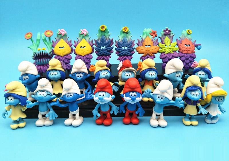 smurf action figures