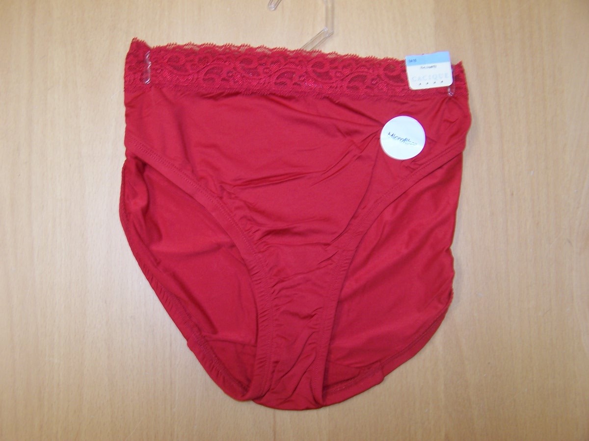 NWT Lane Bryant CACIQUE Microfiber Lace HiCut Panties eBay