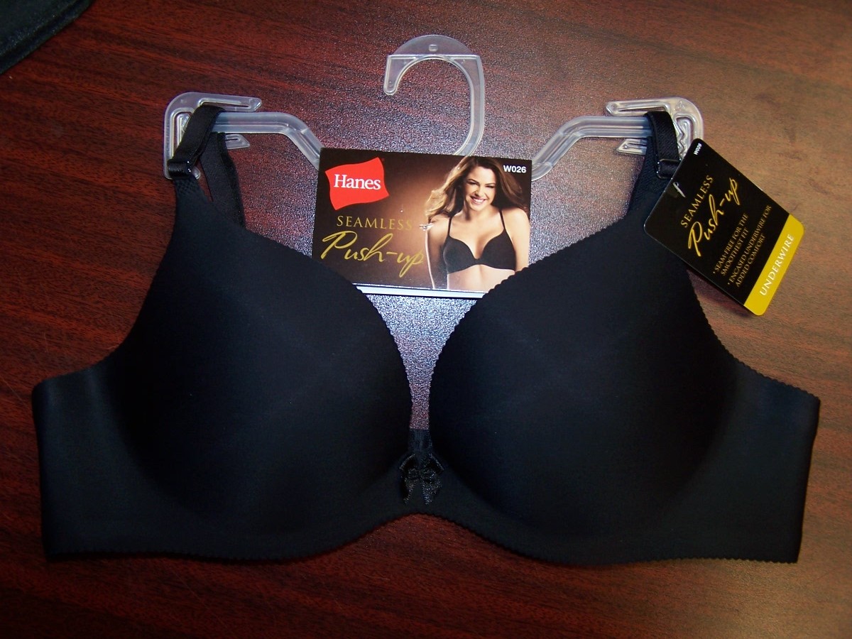 Hanes Seamless Smooth Push Up Underwire Bra W026 | eBay