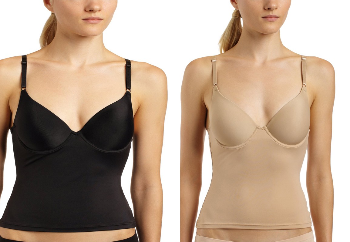 NEW Flexees Shapewear 77390 Instant Slimmer Lite Control Camisole Top 34B38D