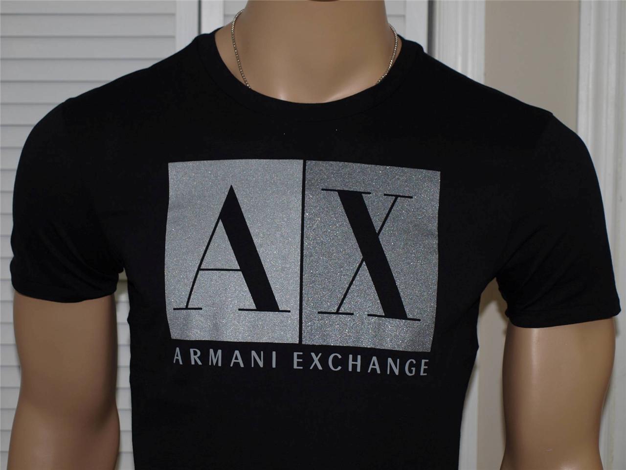 Armani t shirt small logo