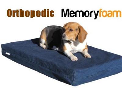  Beds Memory Foam on Orthopedic Memory Foam Pet Dog Bed Pad Waterproof M   Ebay
