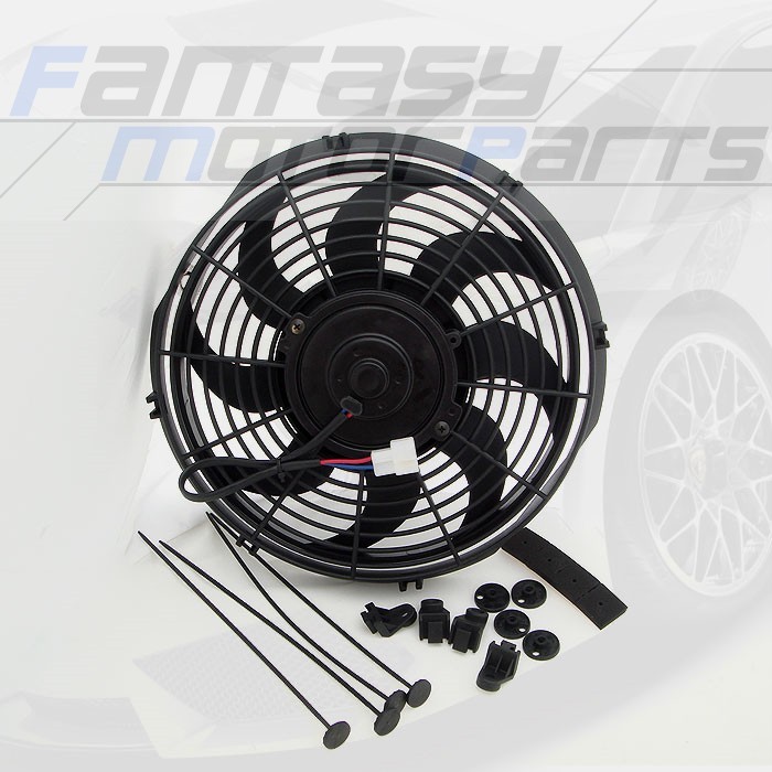 12'' RADIATOR SLIM/THIN FAN BMW E30 E36 E39 328I 318I eBay