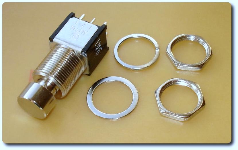 DPDT PushButton Momentary Action HeavyDuty Switch eBay