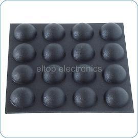 Round Rubber Foot 12 x 5mm