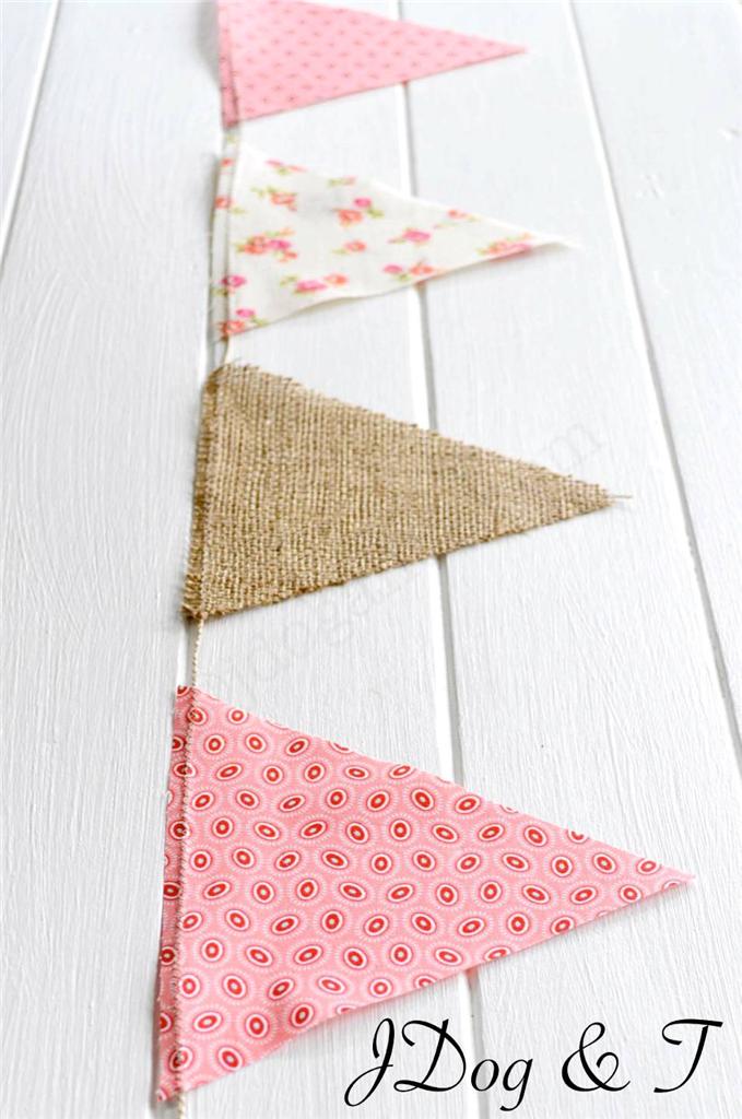 hessian floral fabric bunting rustic vintage shabby chic hessian floral fabric bunting rustic vintage shabby chic
