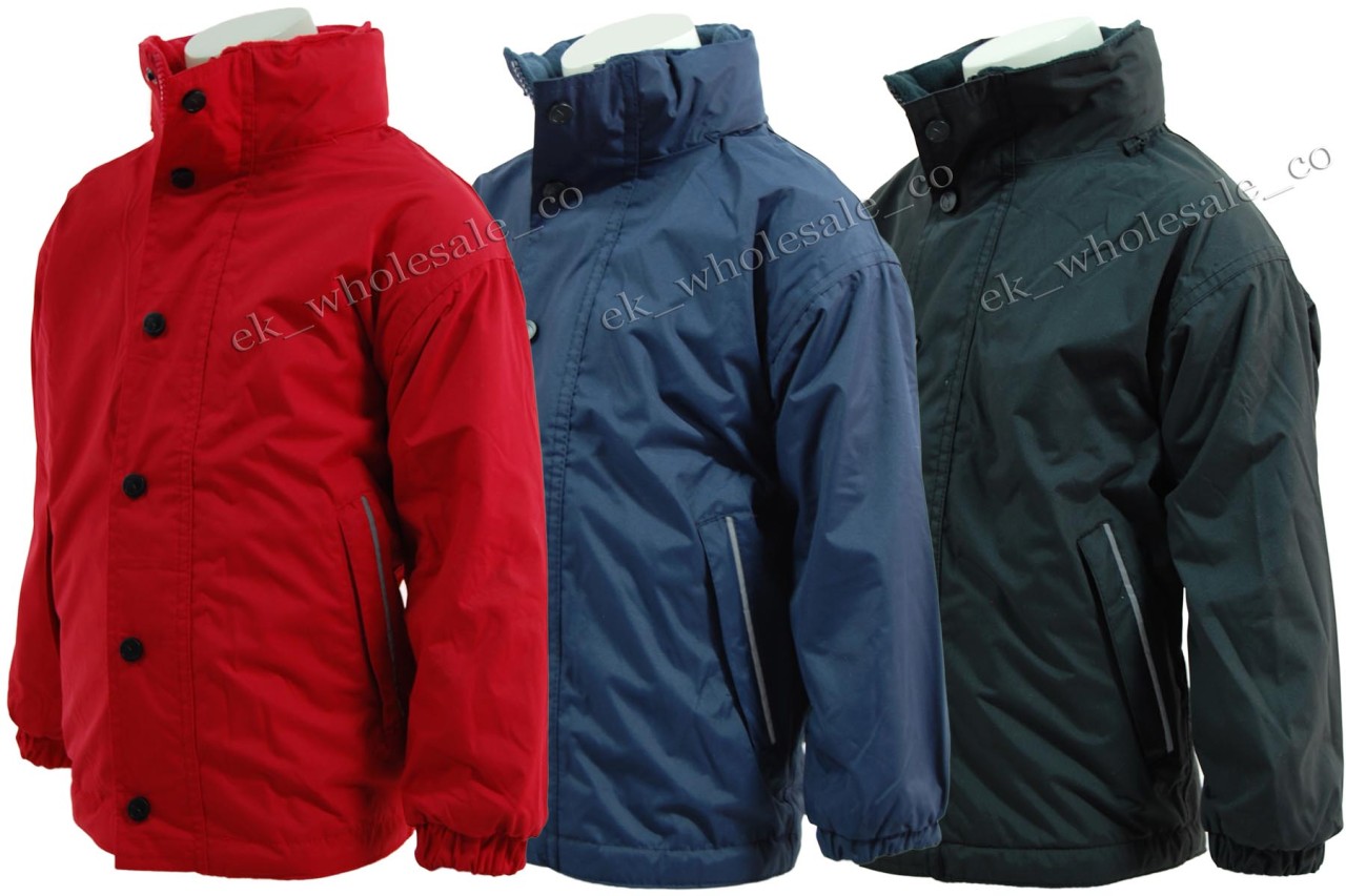 New Regatta Kids Term Time Waterproof Reversible Fleece Jacket