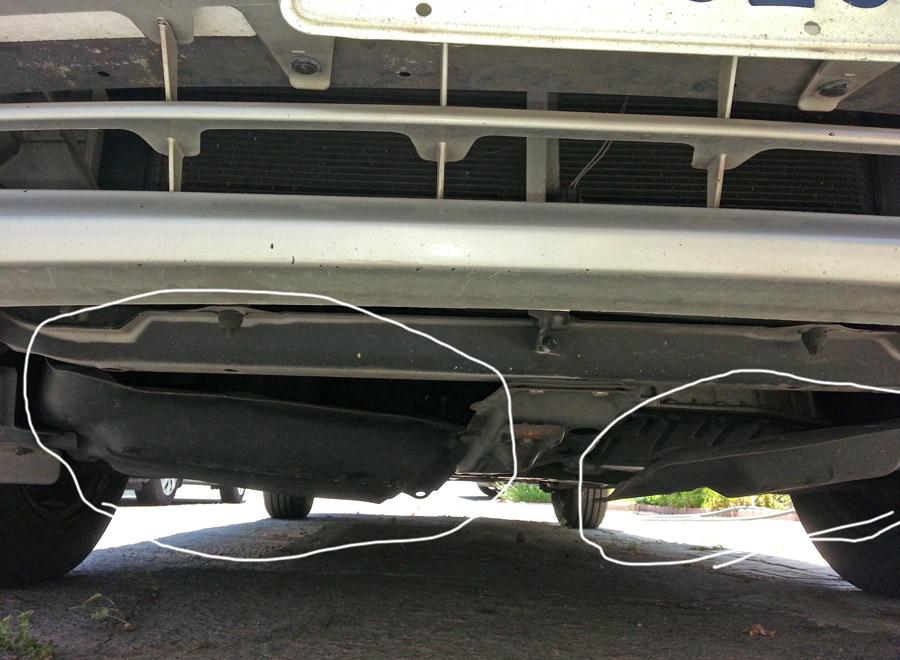 Toyota prius underbody shield