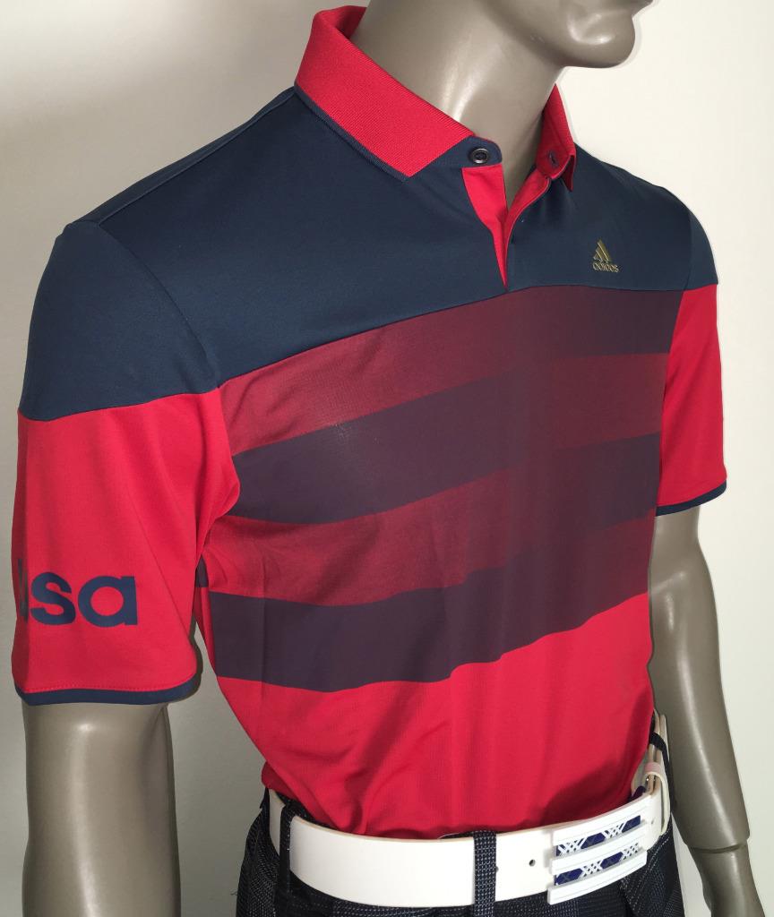 adidas usa golf shirts