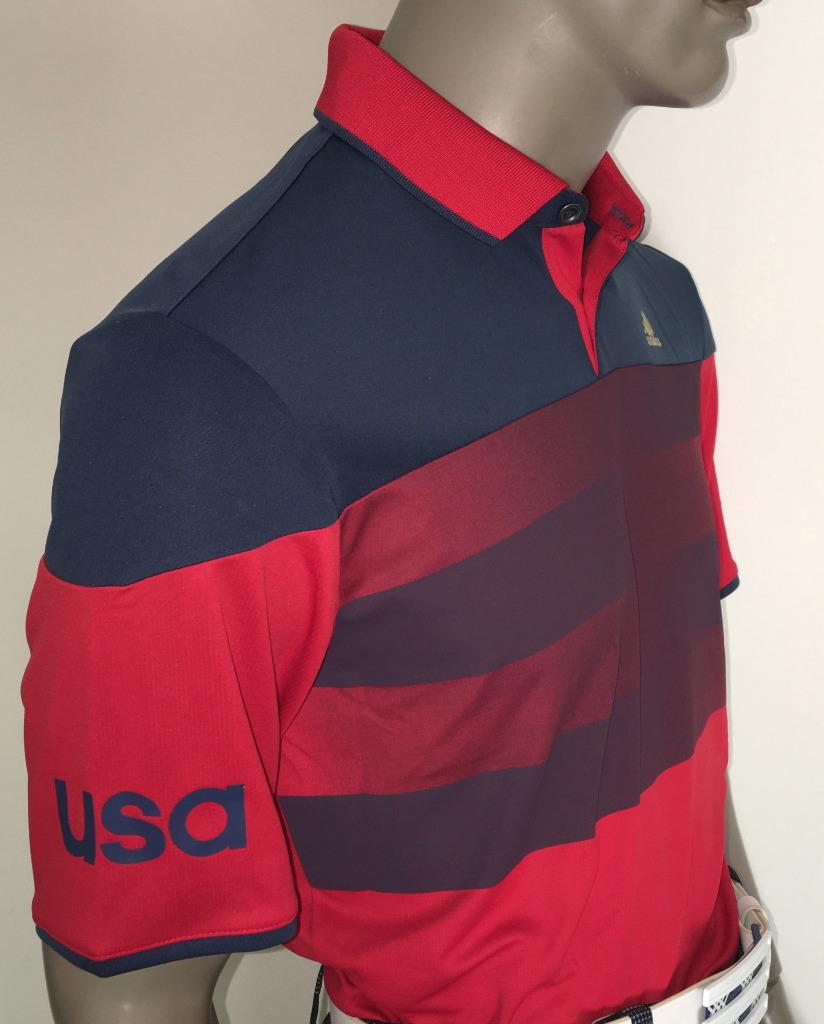 adidas usa golf shirts