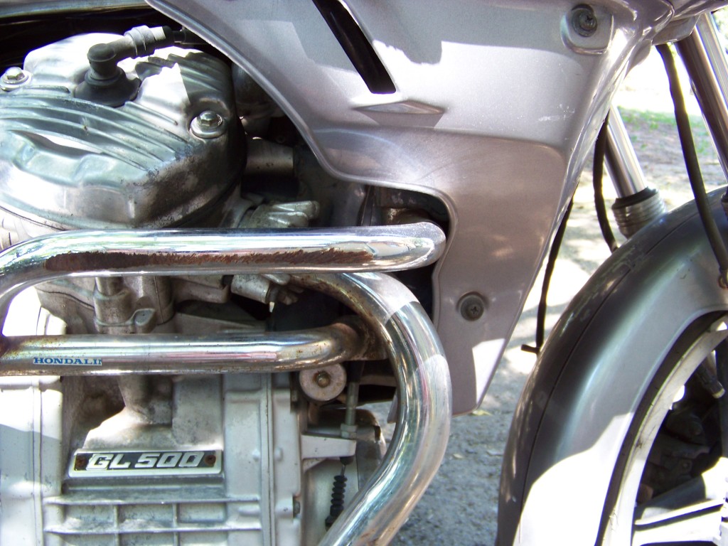honda gl500 exhaust