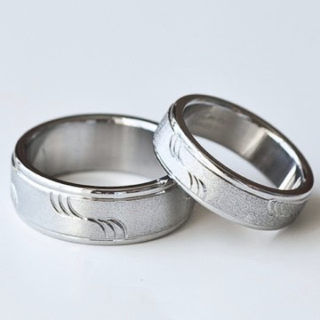 Details about Couple Promise Rings Wedding Bands For Him and Her With