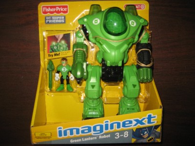 green lantern robot toy