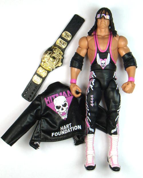 WWE WWF Wrestling Defining Moment 5 HitMan Bret Hart Action Figure Kid