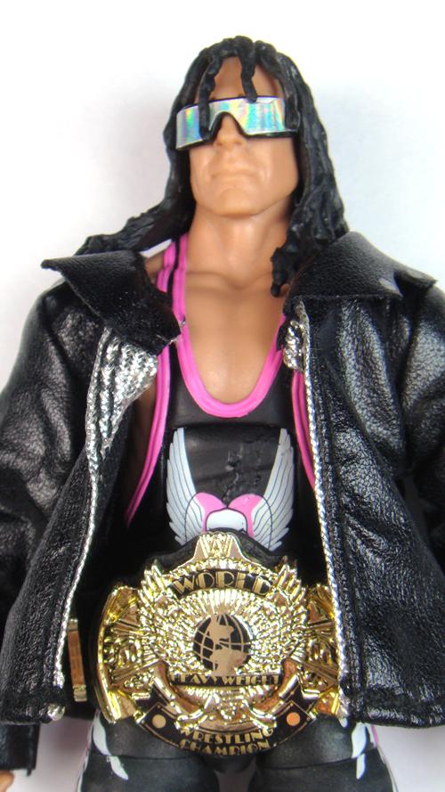 WWE WWF Wrestling Defining Moment 5 HitMan Bret Hart Action Figure Kid