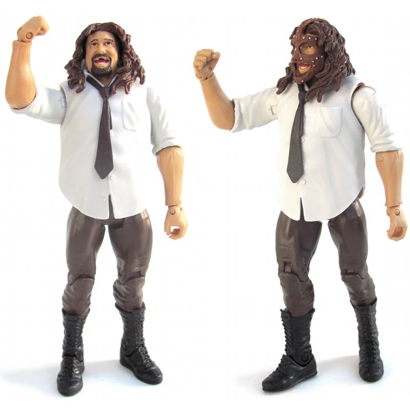 ECW WWF WWE Mankind w/ Mask Mick Foley Wrestling Basic Action Figure