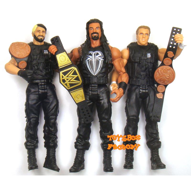 wwe action figures the shield 3 pack