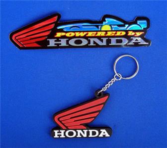 Red honda key sticker #6