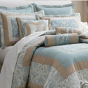 NEW JCPenney SPRING CREEK King Comforter Set Bonus Quilt $300 VHTF All Cotton | eBay