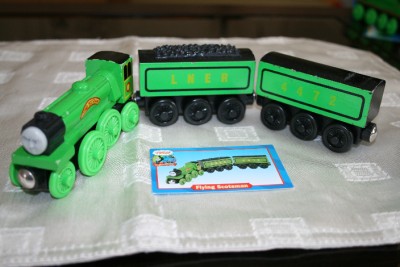 thomas the tank engine flying scotsman wooden